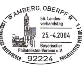 56. Landesverbandstag Bayerischer Philatelisten-Vereine e.V.