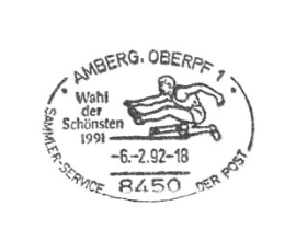 Werbeschau anlässlich der "Wahl der Schönsten 1991"