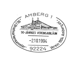 90 Jahre Briefmarkensammlerverein Amberg