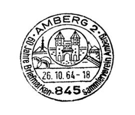60 Jahre Briefmarkensammlerverein Amberg