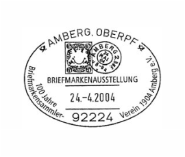 100 Jahre Briefmarkensammlerverein Amberg